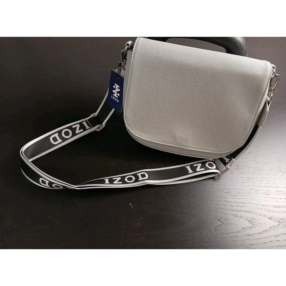 IZOD Sage Saddle Bag Crossbody Purse Women's NEW #1574